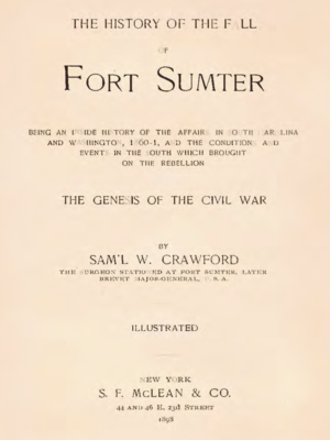 cover image of The History of the Fall of Fort Sumter